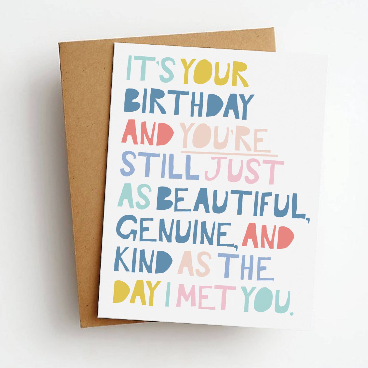 Skel & Co - Genuine Beautiful Birthday Greeting Card