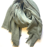 Dolma - Stone Washed Cotton Scarf Salmon (Multiple Colors Inside)