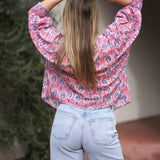 Dolma - Anjou Top Navy Pink