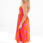 J.Marie Collections - Mara Ric Rac Cross Midi Dress