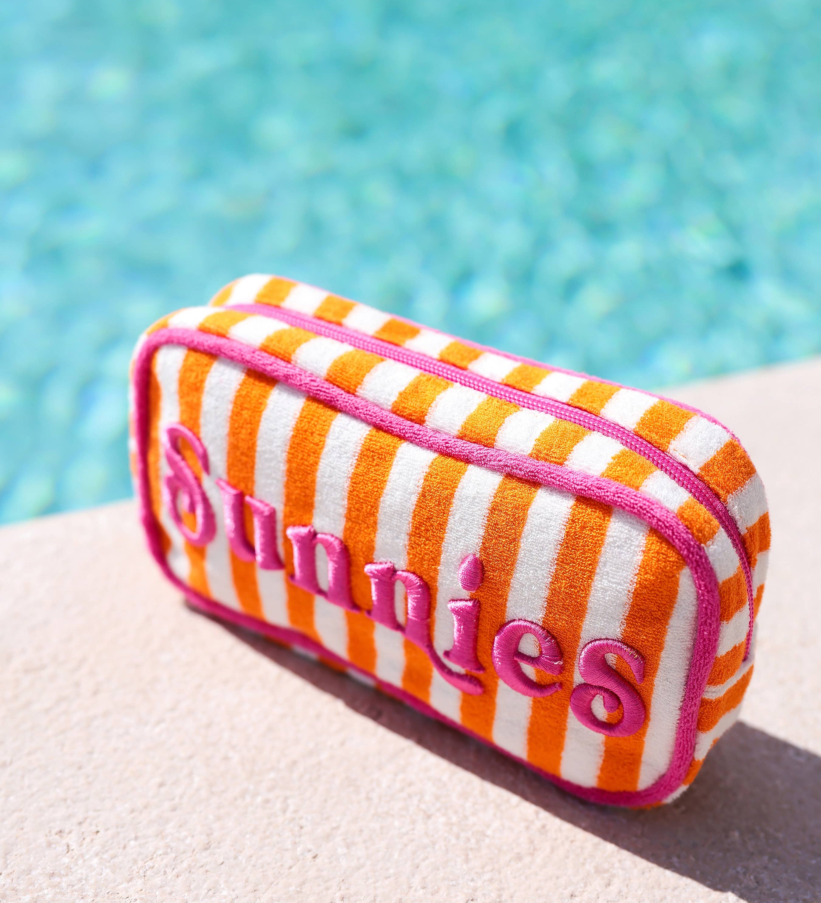 Shiraleah - CABANA "SUNNIES" SMALL ZIP POUCH