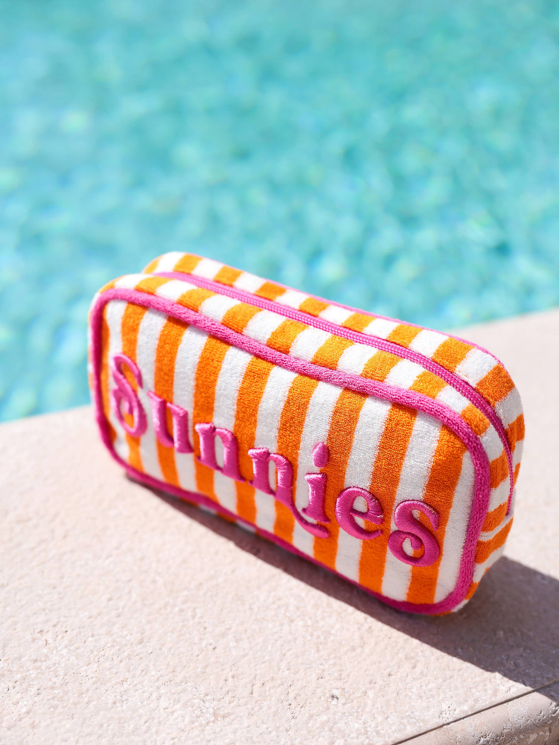 Shiraleah - CABANA "SUNNIES" SMALL ZIP POUCH