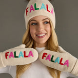 Panache Apparel Co. - Beige Fa La La Knit Pom Hat