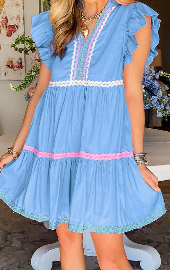 ric-rac short dress