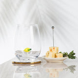 Abbott - Lemon Icon Stemless Wine Glass-4.5"H(20oz)
