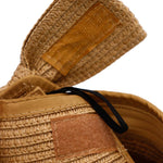 Pack and Go Paper Straw Wide Roll-Up Sun Hat