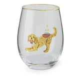 Core Home - 17oz Stemless GR Wine - HH Doodle