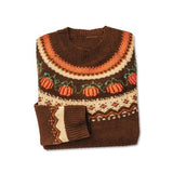 Rosa Clothing - Western Vintage Halloween Pumpkin Sweater
