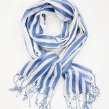 Irene Ultralight Striped Scarf