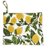 Anju Jewelry - Block-Printed Canvas Zipper Pouch