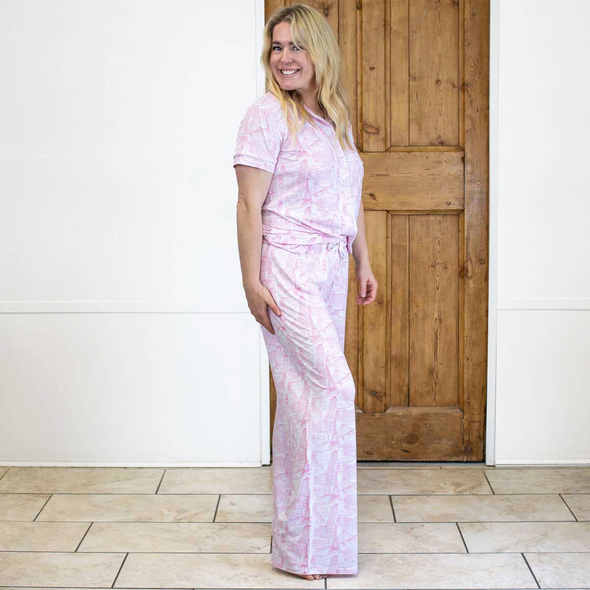 The Royal Standard - World of Wonder Sleep Pants   White/Pink   -Asst.