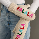 Panache Apparel Co. - Beige Fa La La Knit Mittens