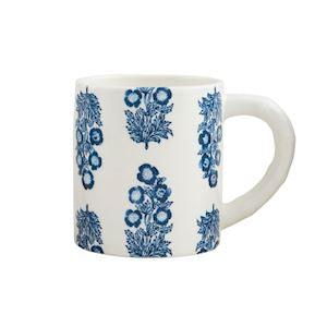 Block print mug