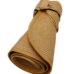 Pack and Go Paper Straw Wide Roll-Up Sun Hat