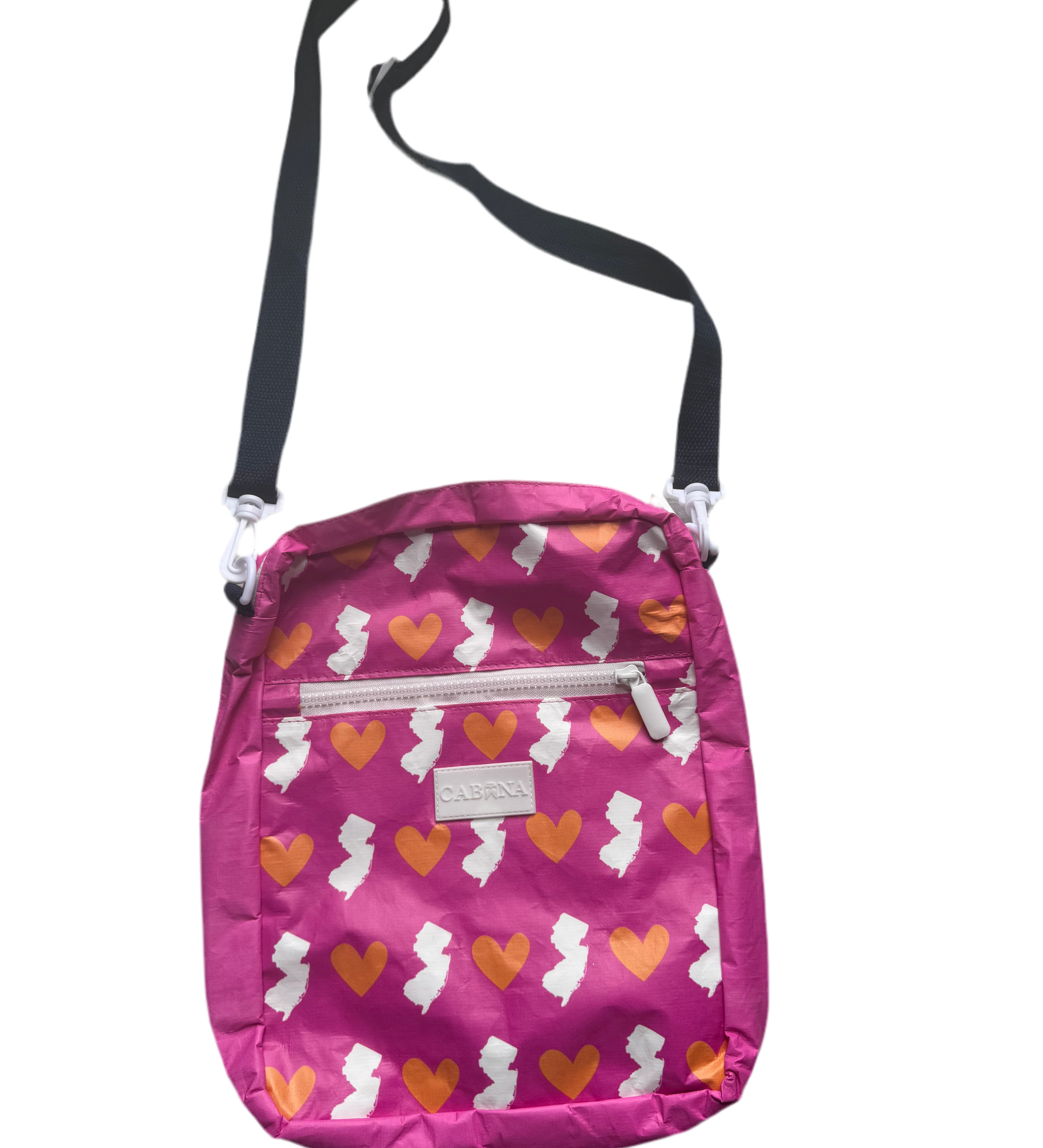 Cabana 19 Tyvek printed crossbody