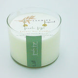 Legrify Inspired Luxury Candles & Home Fragrance - Fresh Figs Classic Glass 2 Wick Soy Candle