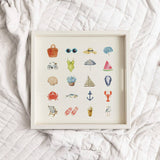 Rustic Marlin - Favorite Summer Things Wooden Serving Tray