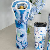 Kim Hovell Art - Wine Tote - Ebb and Flow