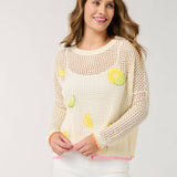 Shiraleah - CITRUS MESH SWEATER