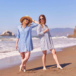 rockflowerpaper - CORAL GARDEN Pintuck Beach Coverup