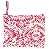 Anju Jewelry - Block-Printed Canvas Zipper Pouch