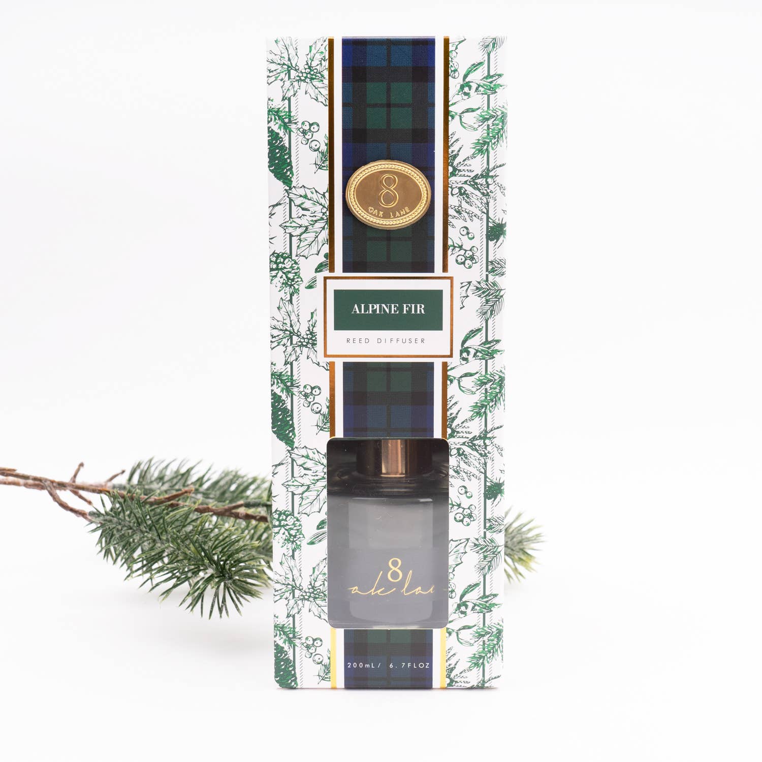 8 Oak Lane - Alpine Fir Reed Diffuser