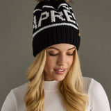 Panache Apparel Co. - Black & White Apres Pom Hat