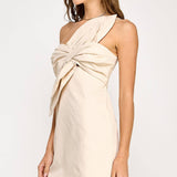 Strut & Bolt - Knotted Flower Bow Mini Dress