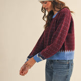 &MERCI - GEOMETRIC KNIT SWEATER MSW11118