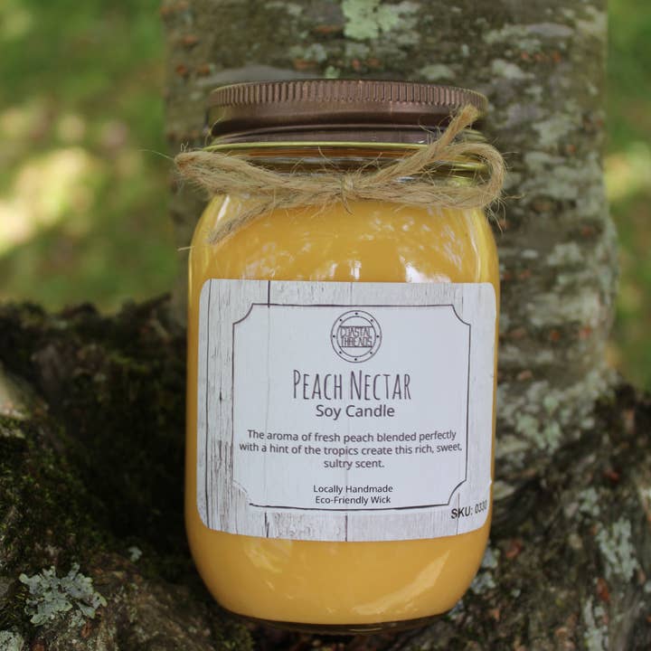 Peach Nectar Soy Candle