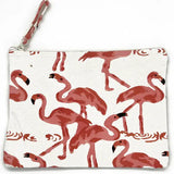 Anju Jewelry - Block-Printed Canvas Zipper Pouch