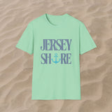 Jersey Shore Unisex Softstyle T-Shirt - Comfortable Summer Fashion for Beach Lovers