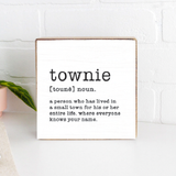 Rustic Marlin - Townie Decorative Wooden Block