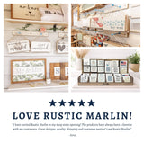 CUSTOM- Single Letter Personalized Wall Art 12" x 12" | Wood Sign