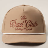 Fashion City - THE DAD CLUB Embroidered Premium Materials Trucker Hat