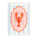 Something Different Wholesale - Striped Lobster Coastal Trinket Dish