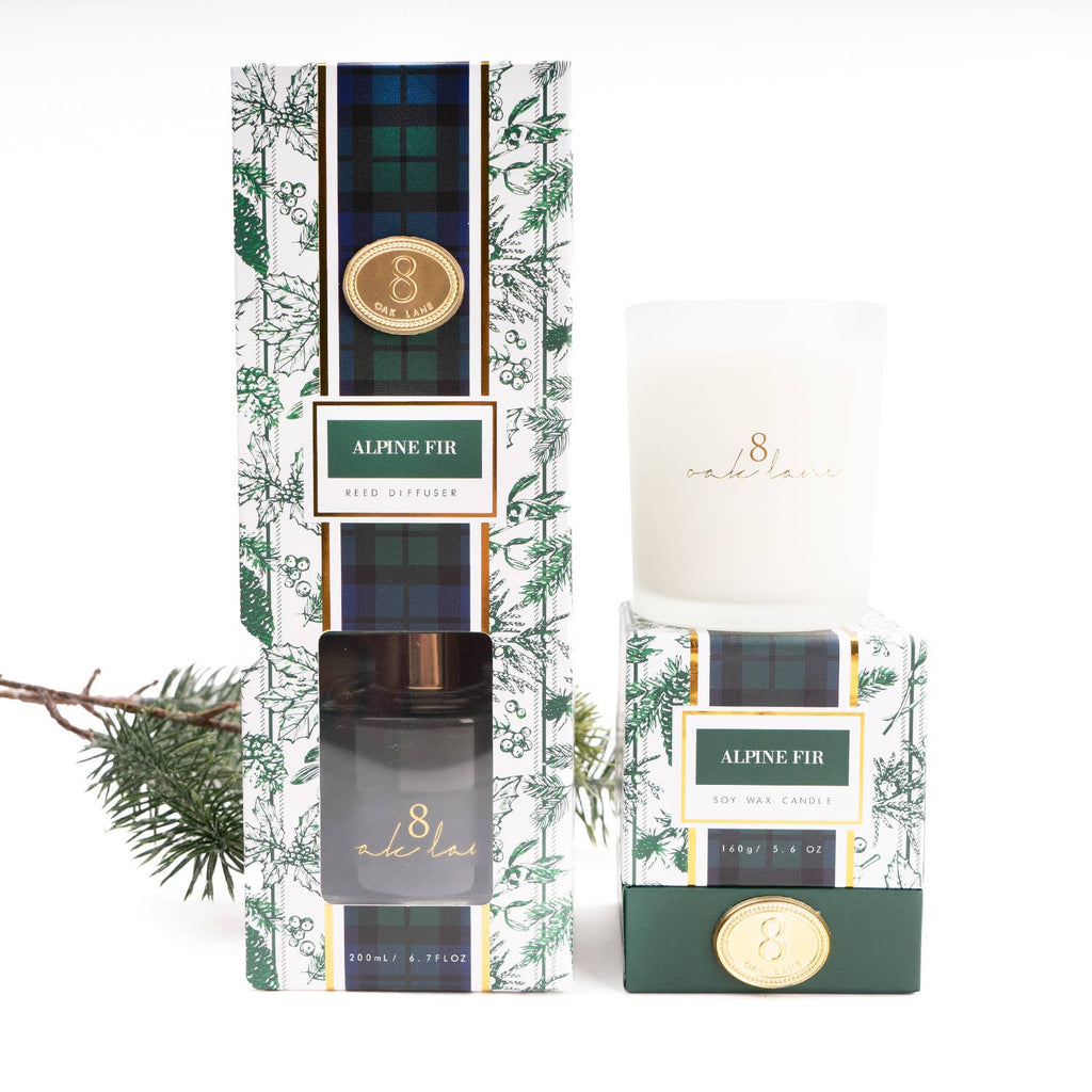 8 Oak Lane - Alpine Fir Reed Diffuser