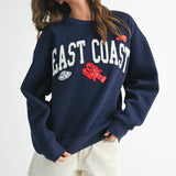 AEMI + CO - 9134GK Modern Vintage Graphic Fleece Pullover 2