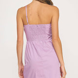 Strut & Bolt - Knotted Flower Bow Mini Dress