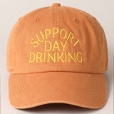 Fashion City - Support Day Drinking Embroidered Baseball Cap