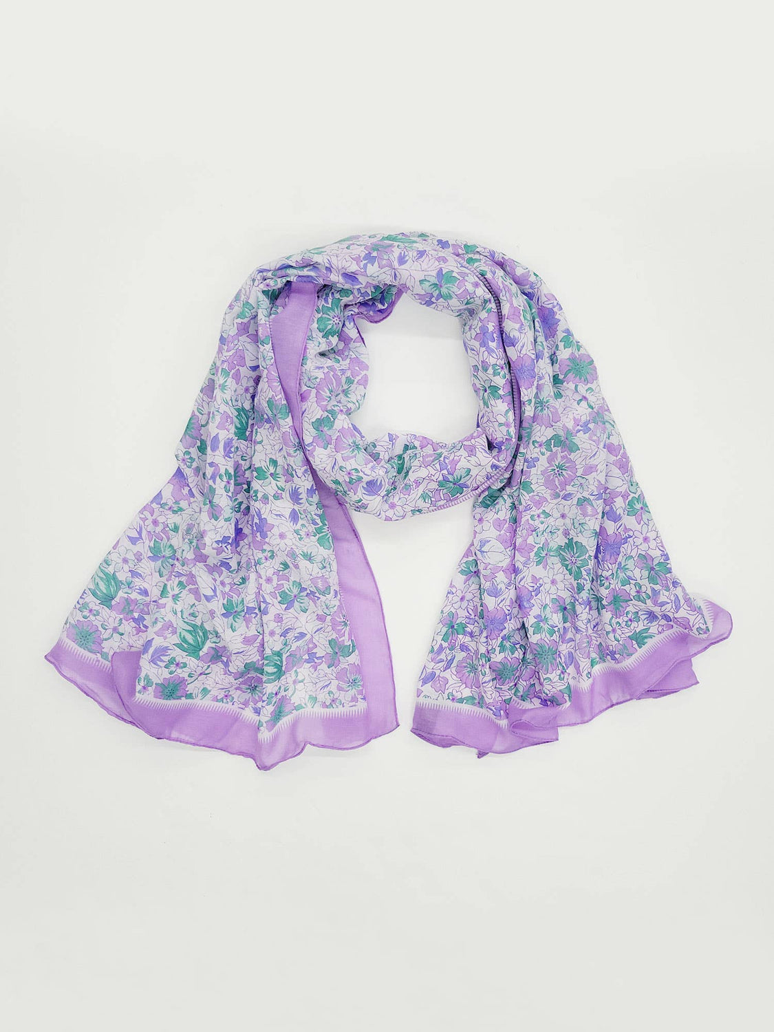 Fleur Floral Print Scarf/Shawl/Halter Dress/Sarong