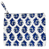 Anju Jewelry - Block-Printed Canvas Zipper Pouch