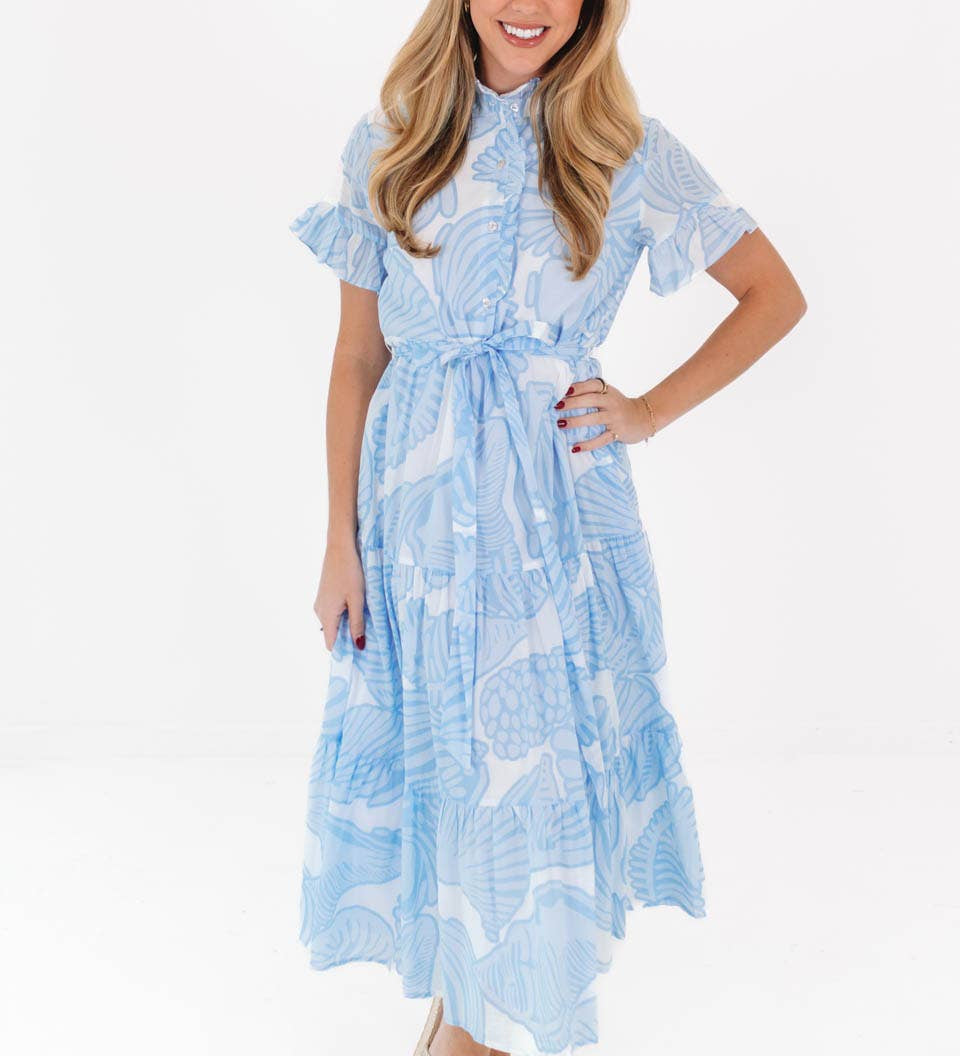 J.Marie Collections - Charlotte Button Up Midi Dress