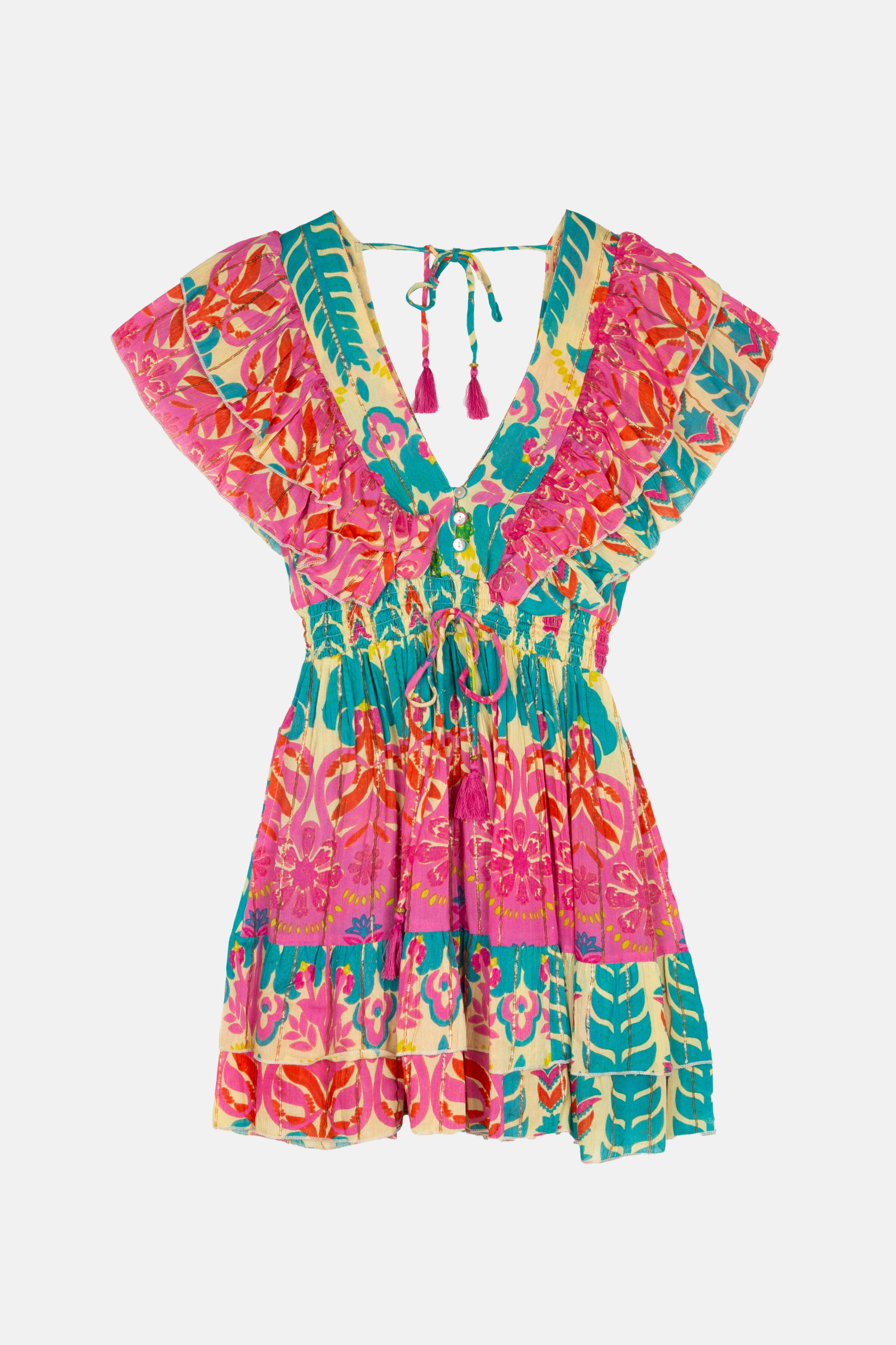 Piti Cuiti - IPANEMA AQUA SHORT DRESS