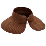 Pack and Go Paper Straw Wide Roll-Up Sun Hat