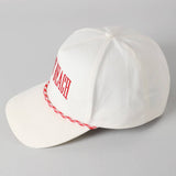 Fashion City - SALTY BEACH Lettering Embroidered Trucker Hat