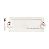 Santa Serving Tray Set