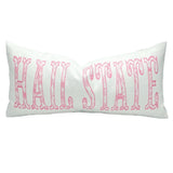 Rachel Brooks Design, LLC - Custom Pink Floral  Pillow