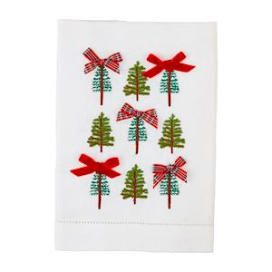 Embroidered Towel Christmas