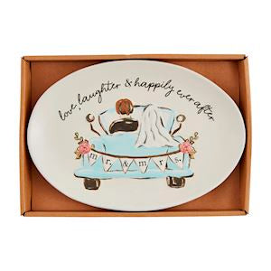 Mr & Mrs Get-Away Car Plate